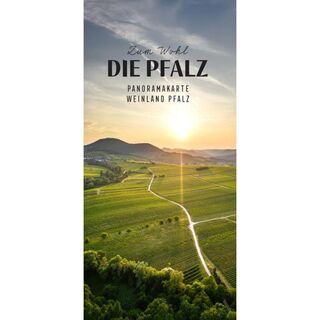 Panoramakarte des Weinland Pfalz-Titel