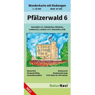 Wanderkarte Blatt 6