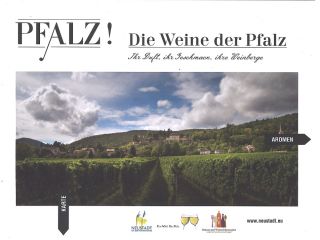 Karte Weine der Pfalz 
