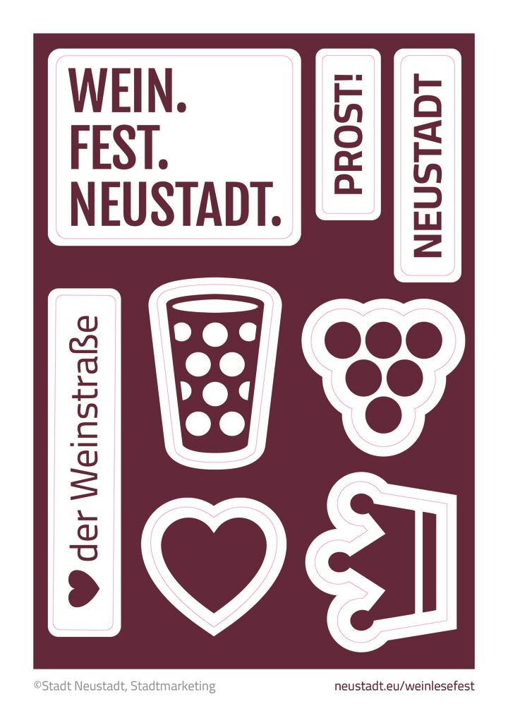 Stickerbogen DWLF